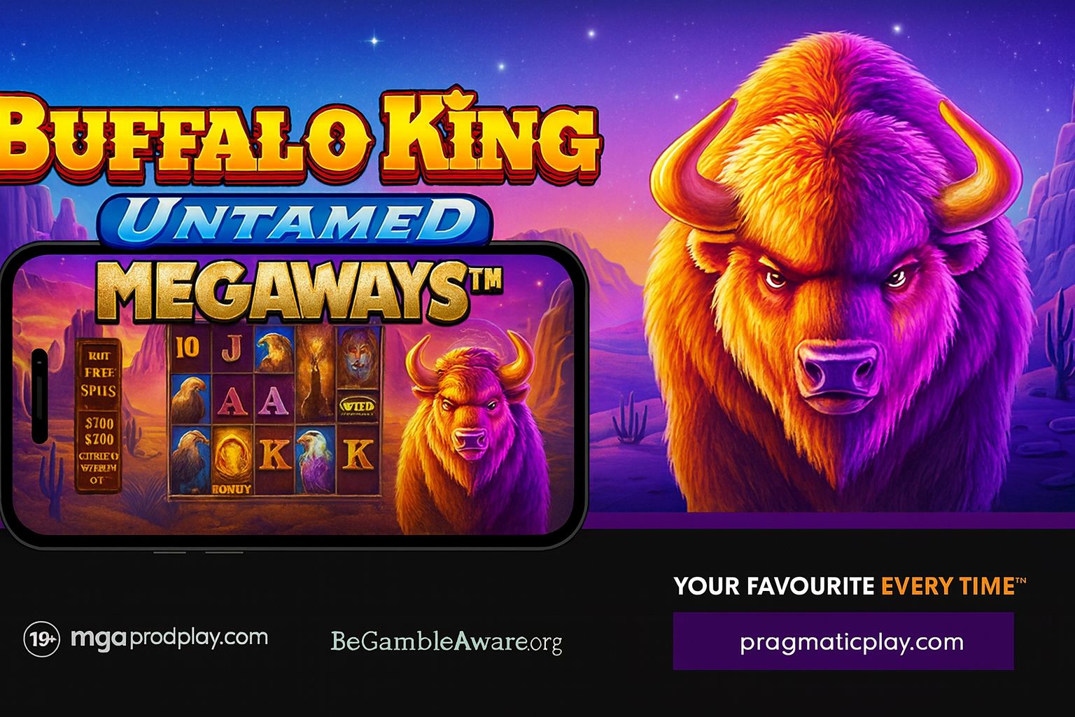 Buffalo King Untamed Megaways™